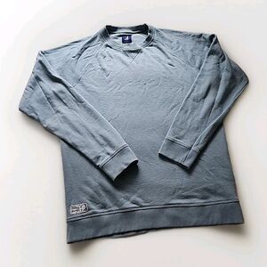 Johnnie-O Pullover Sweatshirt | Light Blue | Coastal Prep Style | Size Medium